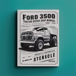 1965-1975 Ford 3500 Tractor Shop Service Repair Workshop Manual PDF