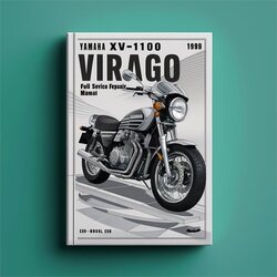 1986-1999 Yamaha Virago XV1100 Service Repair Workshop Manual PDF