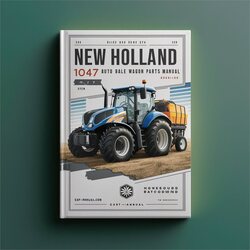 New Holland NH 1047 Auto Bale Wagon Parts 55104712NF Catalog PDF