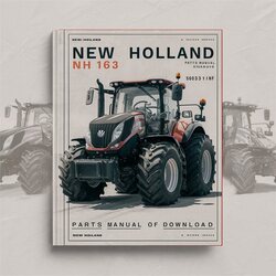New Holland NH 163 Tedder Parts 5016311NF Catalog PDF