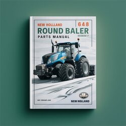 New Holland NH 648 Round Baler Parts 86588017 Catalog PDF