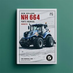 New Holland NH 664 Round Baler Parts 86606708 Catalog PDF