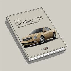 2004 Cadillac CTS Owners Owner's Manual PDF
