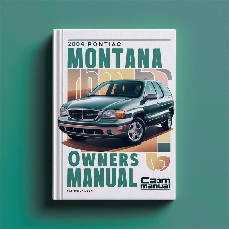 2004 Pontiac Montana Owners Owner's Manual PDF