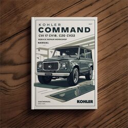 Kohler Command Pro Models CV17 CV18 CV20 CV22 Service Repair Workshop Manual PDF