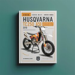 2006 Husqvarna SMR Models TC250 400 450 510 TE250 SMR250 Service Repair Workshop Manual PDF