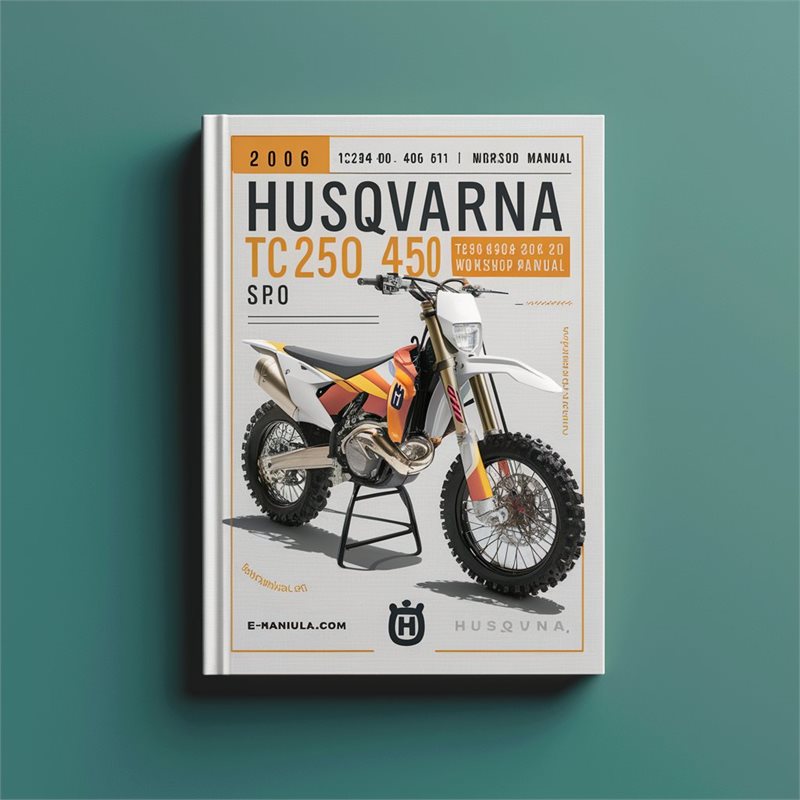 2006 Husqvarna SMR Models TC250 400 450 510 TE250 SMR250 Service Repair Workshop Manual PDF