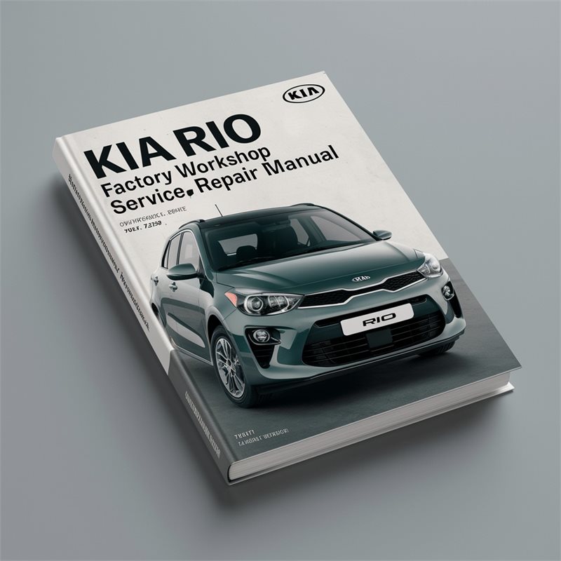 Kia Rio Service Repair Workshop Manual PDF
