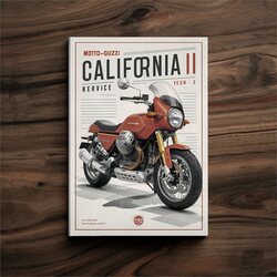 Moto Guzzi California Ii 2 Motoguzzi Service Repair Workshop Manual PDF