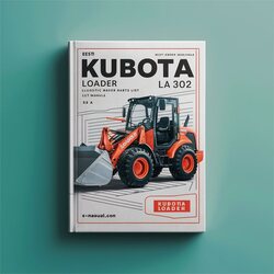Kubota Loader LA 302 Parts -illustrated Master -(best Available)-kubota La302- NOW Catalog PDF