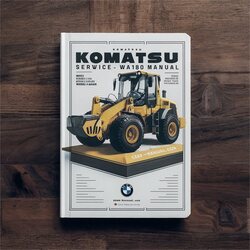 Komatsu WA180-3 Wa180l-3 Shop Wheel Loader Service Repair Workshop Manual PDF