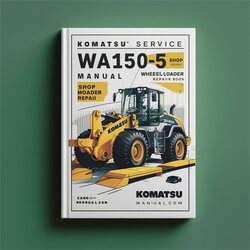 Komatsu WA150-5 Shop Wheel Loader Book Service Repair Workshop Manual PDF