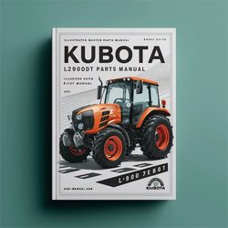 Manual de Partes para Tractor Kubota L2900DT - Ilustrado (PDF)