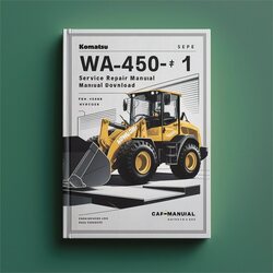 Komatsu WA450-1 Wheel Loader 2 Service Repair Workshop Manual PDF