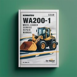 Komatsu WA200-1 Wheel Loader Service Repair Workshop Manual PDF