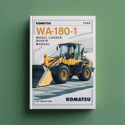 Komatsu WA180-1 Wheel Loader Service Repair Workshop Manual PDF