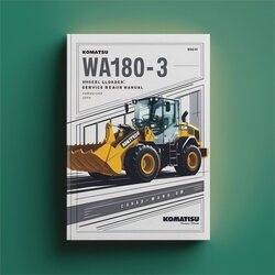 Komatsu WA180-3 (eu-spec.) Wheel Loader EU SPEC Service Repair Workshop Manual PDF