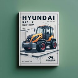 Hyundai R75-7 Mini Excavator Service Repair Workshop Manual PDF