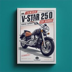 2008 Yamaha V Series V-STAR 250 XV250 Shop Service Repair Workshop Manual PDF