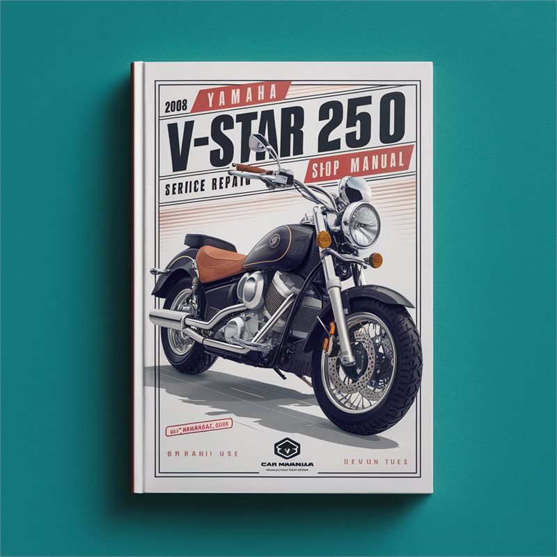 2008 Yamaha V Series V-STAR 250 XV250 Shop Service Repair Workshop Manual PDF