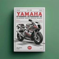 Yamaha Ef4000dve/ef5000dve Ec4000dv/ec5000dv Service Repair Workshop Manual PDF