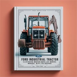 Ford 420 Industrial Tractor Illustrated Master 765 Backhoe Parts Catalog PDF