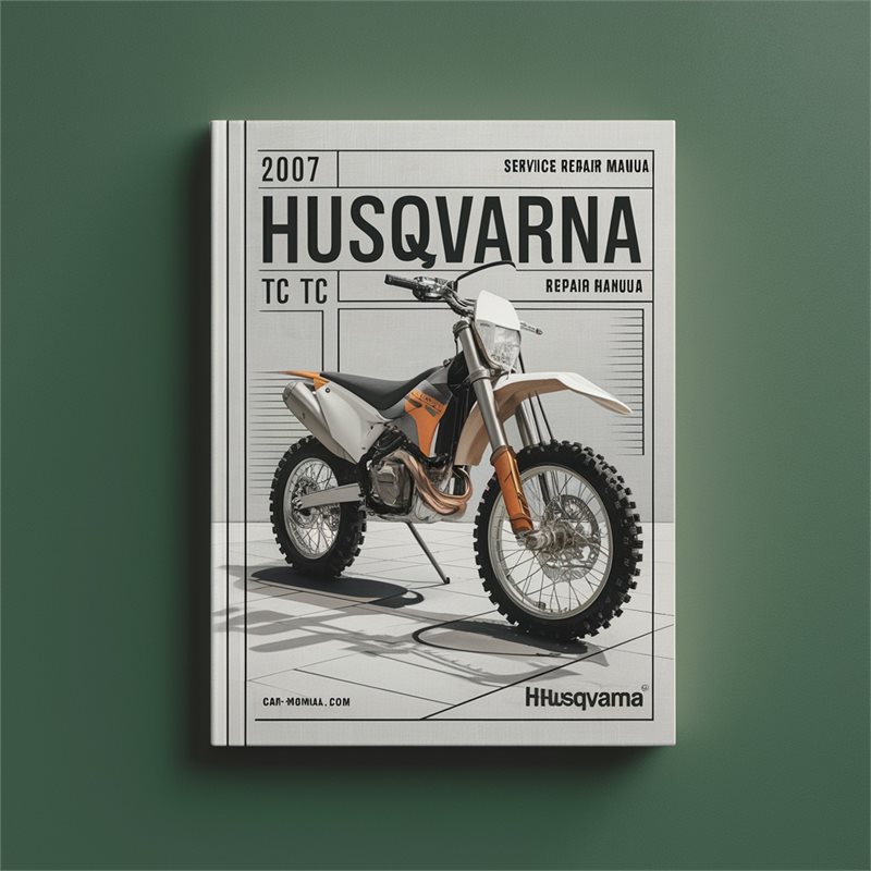 2007 Husqvarna TC Models TE 250 450 510 Service Repair Workshop Manual PDF