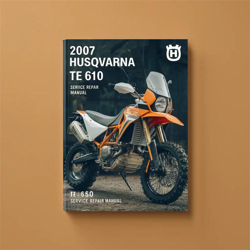 2007 Husqvarna SM Models TE 610 Service Repair Workshop Manual PDF