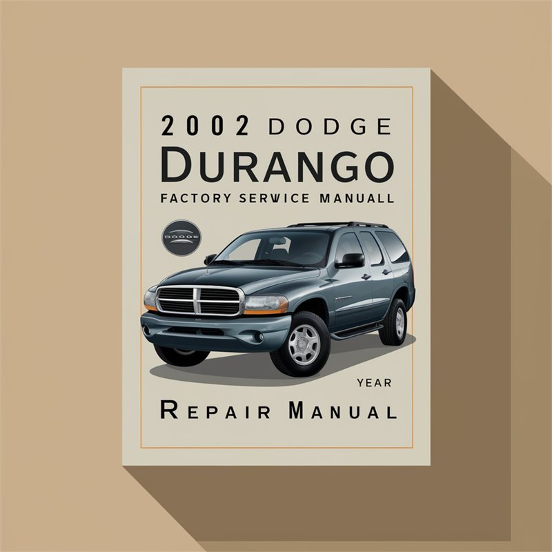 2002 Dodge Durango Service Repair Workshop Manual PDF