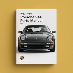 1982-1985 Porsche 944 Parts Catalog PDF