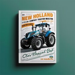 NEW Holland TC18 3 Cylinder Compact Tractor Master Illustrated Book Parts Catalog PDF