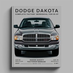 2005-2007 Dodge Dakota Service Repair Workshop Manual PDF