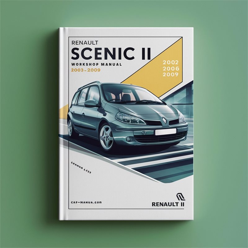 2003-2009 Renault Scenic II Service Repair Workshop Manual PDF