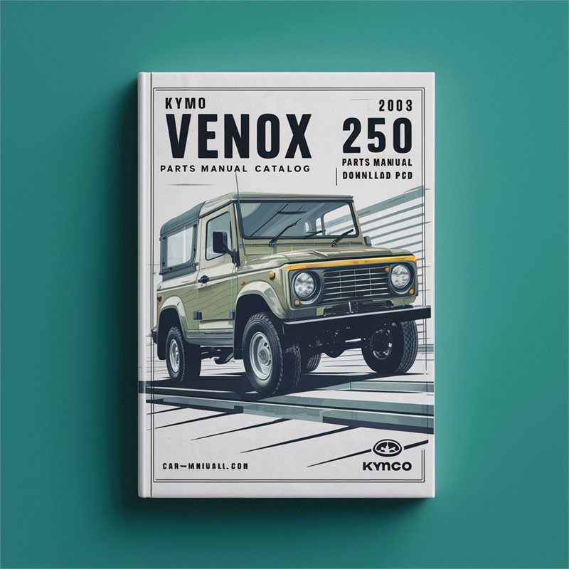 2003 Kymco Venox 250 Parts Catalog PDF