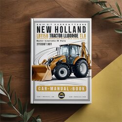 New Holland Lb115.b Tractor Loader Backhoe TLB Illustrated Parts Catalog PDF