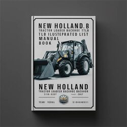 New Holland Lb75.b Tractor Loader Backhoe Parts Catalog PDF