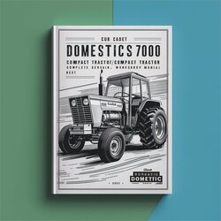 Cub Cadet Domestic Series 7000 Compact Tractor / Best Service Repair Workshop Manual PDF