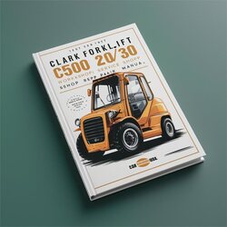 Clark Forklift C500 20/30 Shop Service Repair Workshop Manual PDF