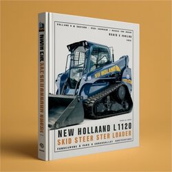 NEW Holland L120 Skid Steer Loader Master Illustrated Book Parts Catalog PDF