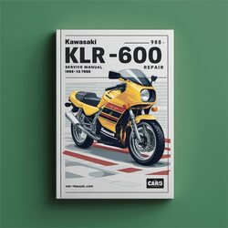 1984-1986 Kawasaki KLR Series KLR600 - 600 Service Repair Workshop Manual PDF