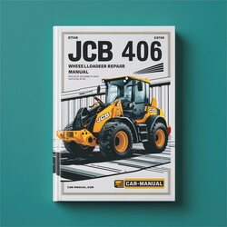 JCB 406 409 Wheel Loader Service Repair Workshop Manual PDF