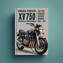 1981-1997 Yamaha Virago XV750 Xv 750 Motorcycle Service Repair Workshop Manual PDF