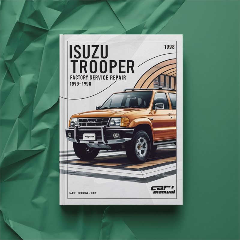 1993-1998 Isuzu Engines Manuals Trooper Service Repair Workshop Manual PDF