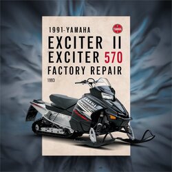 1991-1993 Yamaha Exciter II 570 Snowmobile Service Repair Workshop Manual PDF
