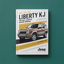 2007 Jeep Liberty KJ Service Repair Workshop Manual PDF