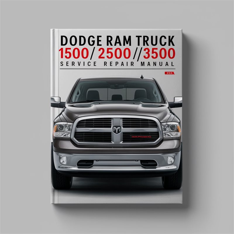 Dodge SRT 10 RAM Truck 1500/2500/3500 Service Repair Workshop Manual PDF