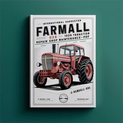 International Harvester Farmall IH 1026 Tractor Shop -improved Service Repair Workshop Manual PDF