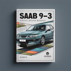 1998-2002 Saab 9 3 Service Repair Workshop Manual PDF