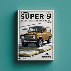 2004 Kymco Super 9 Replacement Parts Catalog PDF