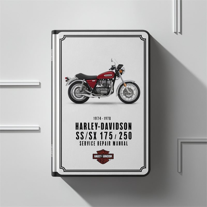 1974-1978 Harley Davidson SX Harley-davidson Ss/ 175 250 Service Repair Workshop Manual PDF